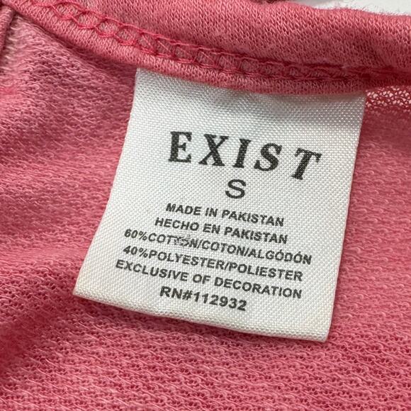 Pink Keyhole Back Sleeveless Romper S Pockets Relaxed Beachy Soft Girl Travel - Picture 11 of 13